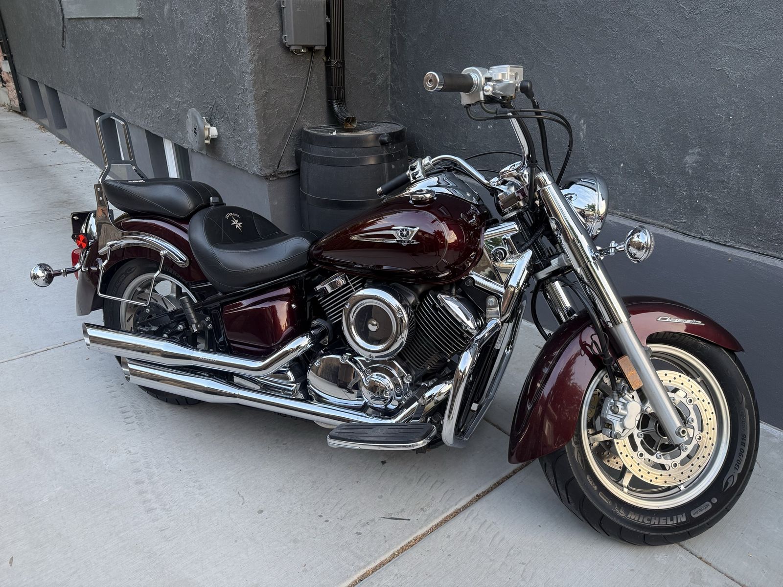 2007 Yamaha V Star 1100 Classic – 12,280 Miles