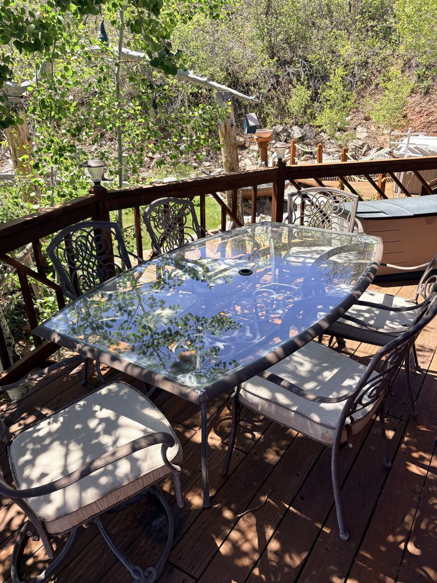 Patio dining set