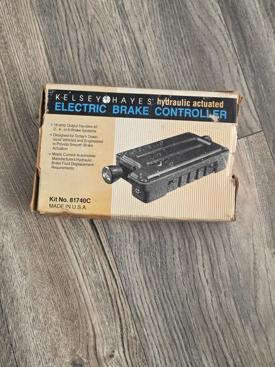 KELSEY HAYES Vintage hydraulic actuated ELECTRIC BRAKE CONTROLLER kit No.81740c