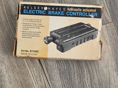 KELSEY HAYES Vintage hydraulic actuated ELECTRIC BRAKE CONTROLLER kit No.81740c