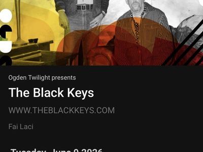 2 tix Black Keys