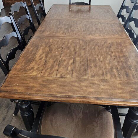 Dining Table and China Hutch