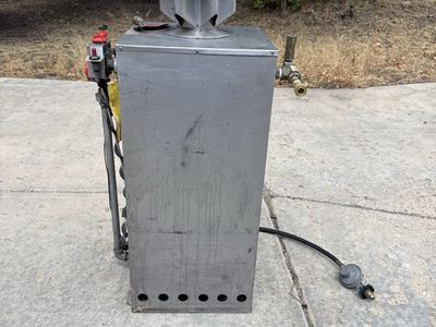 Used Outdoor Propane Water Heater - Portable & Functional