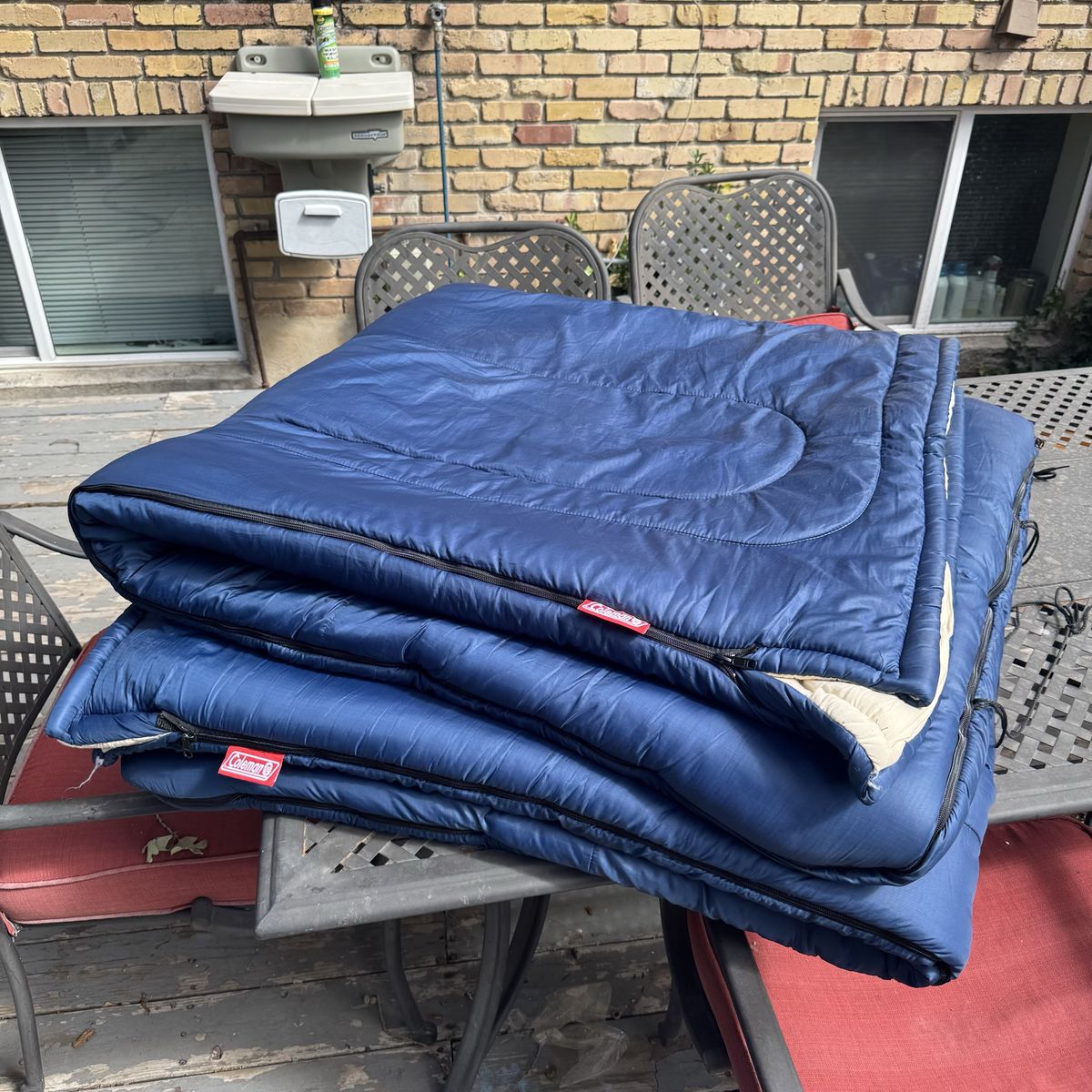 Coleman Blue Sleeping Bag