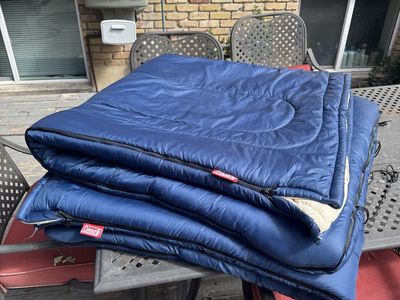 Coleman Blue Sleeping Bag
