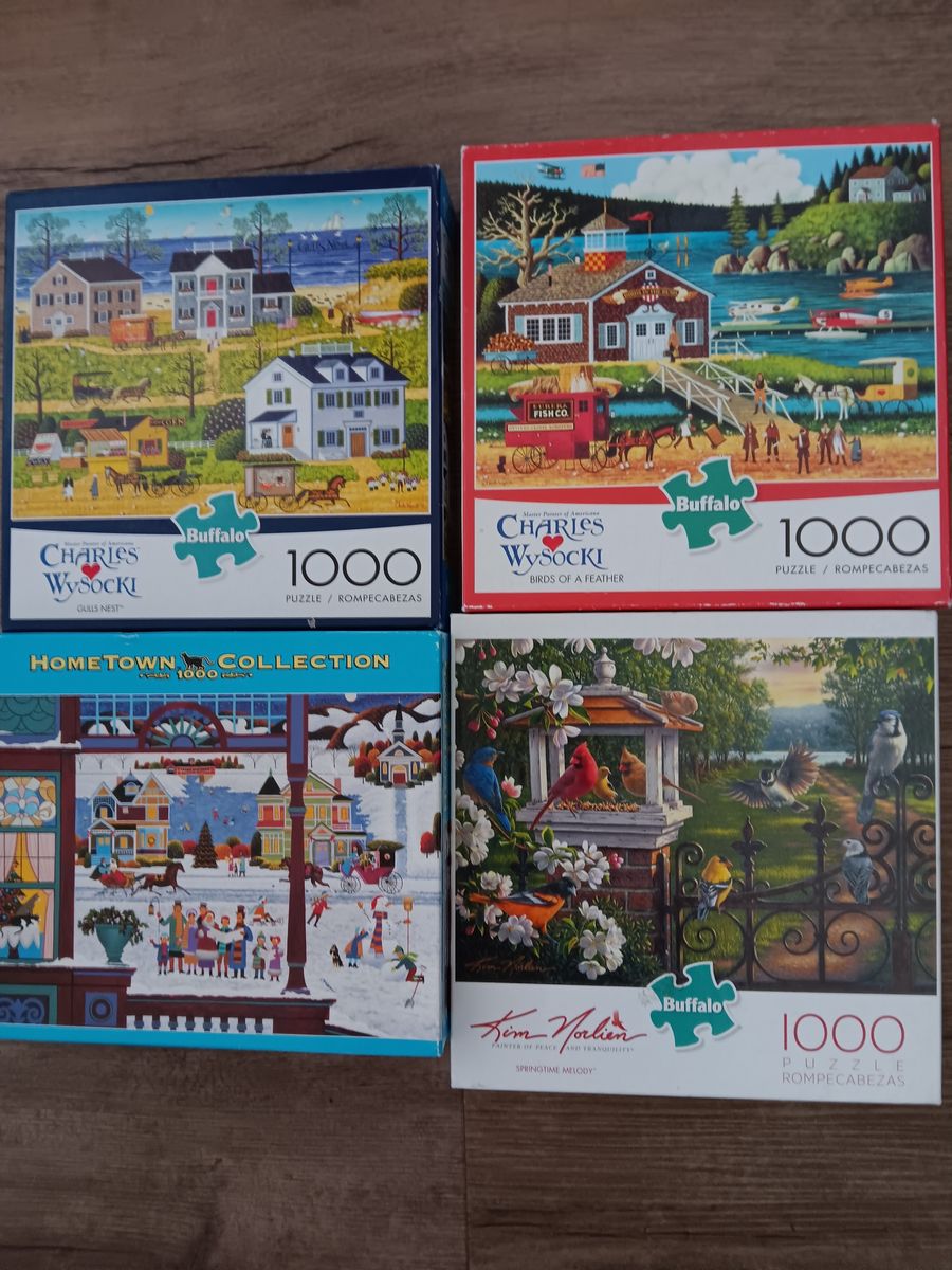 12 Jigsaw Puzzles