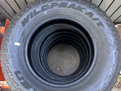 Falken Wildpeak A/T AT3W Tires Set of 4 Size 265/70R18 Takes Offs F-150 Expedition Tacoma Tundra 4Runner Land Cruiser