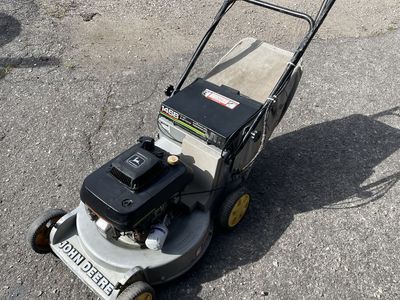 John Deere 14SB walk behind self propelled lawn mower commercial