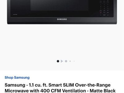 Samsung microwave oven