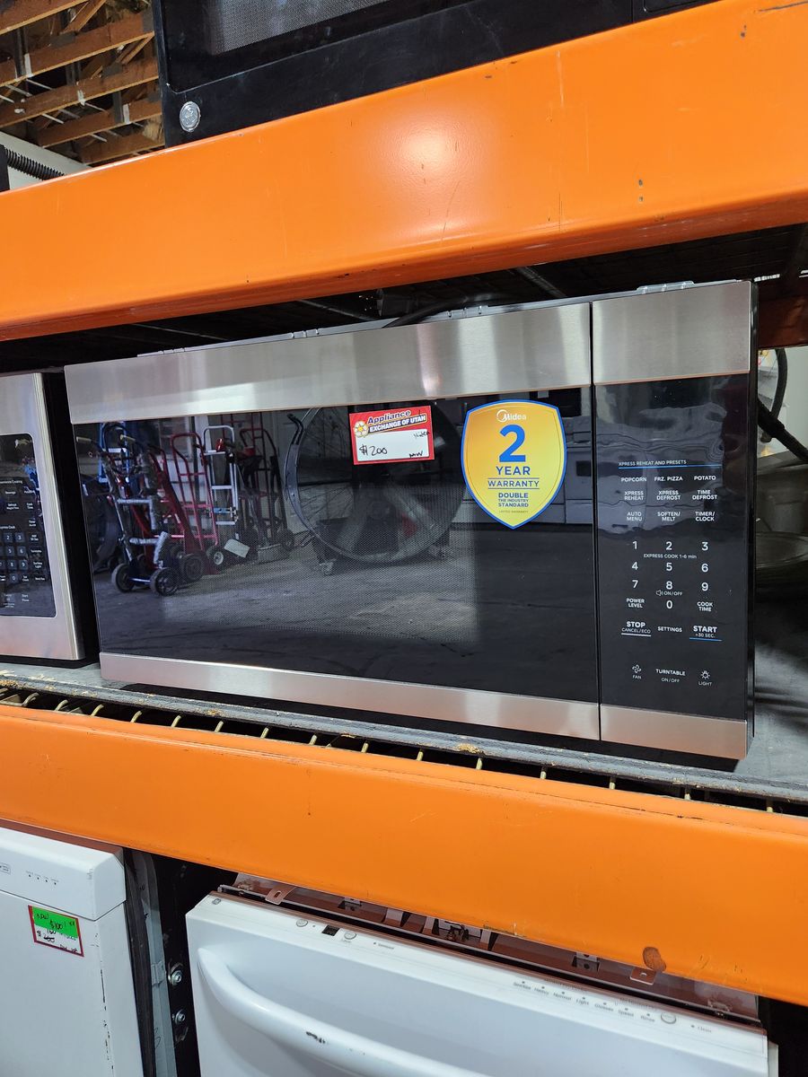 Midea Stainless Steel Over-The-Range Microwave
