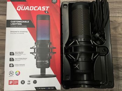 HYPERX QUADCAST S MICROHPONE