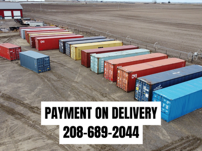 40' Shipping Container – Ranch Storage Solutions – In Stock