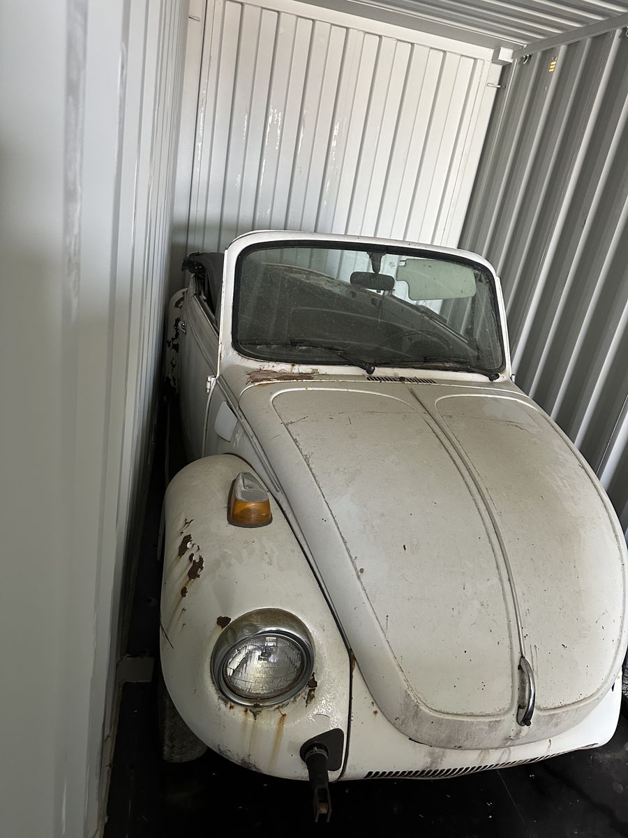 1978 VW Bug Convertible Rusty Pan