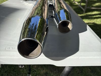 Yamaha Road Star Mufffler Exhaust Head Pipes