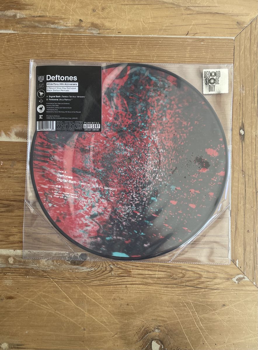 DEFTONES - WHITE PONY - 20TH ANNIVERSARY PICTURE DISC - RSD 2021 45RPM REMIXES