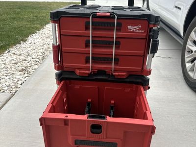 Milwaukee pack-out tool box bundle