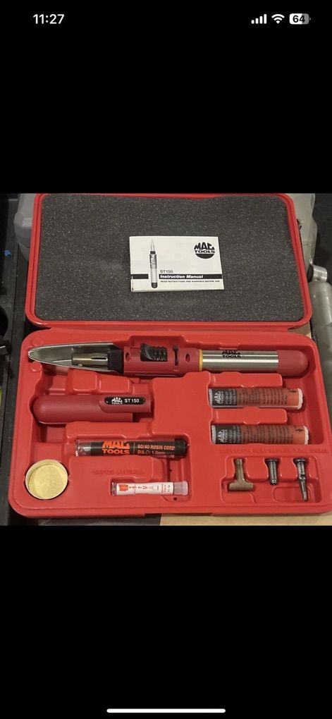 Butane Cordless Soldering Iron Kit Gas Powered