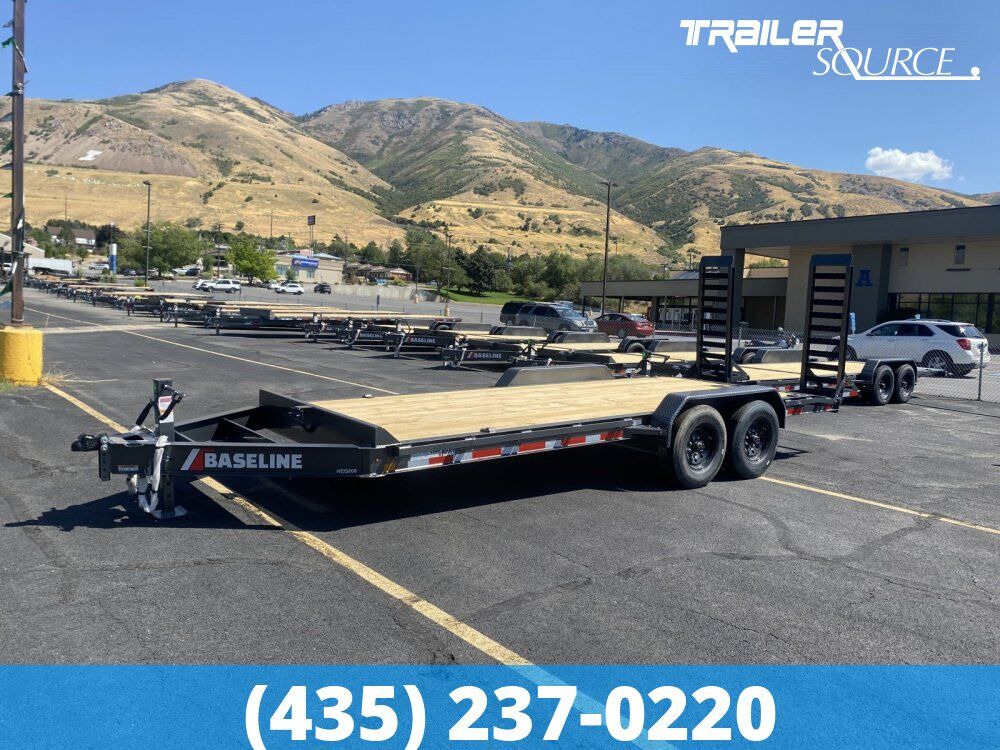7x20 Diamond C Baseline HEQ 208 Equipment Trailer - 16K GVWR