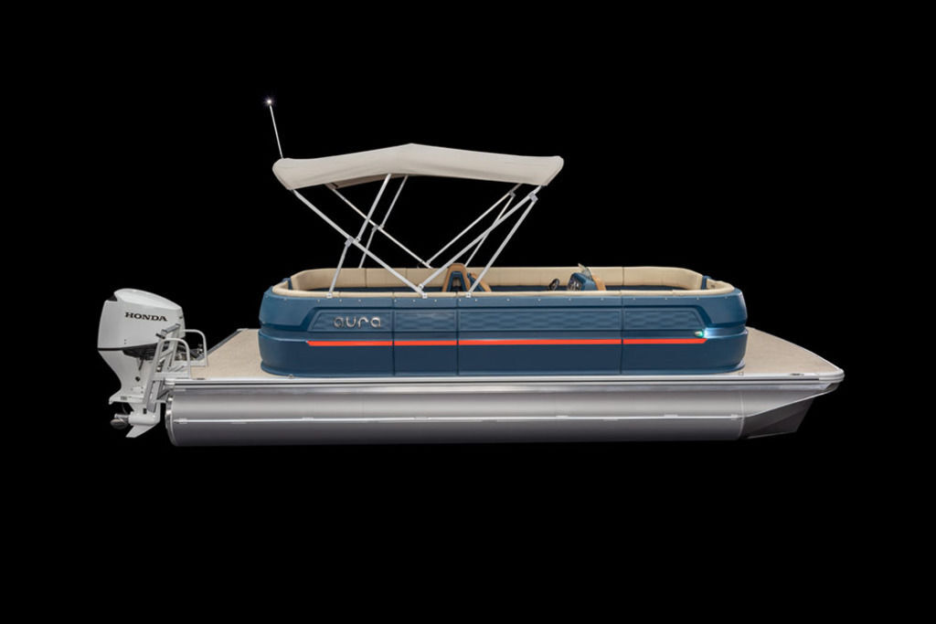 2025 Tahoe Pontoons Aura 2185 Quad Lounger Triple