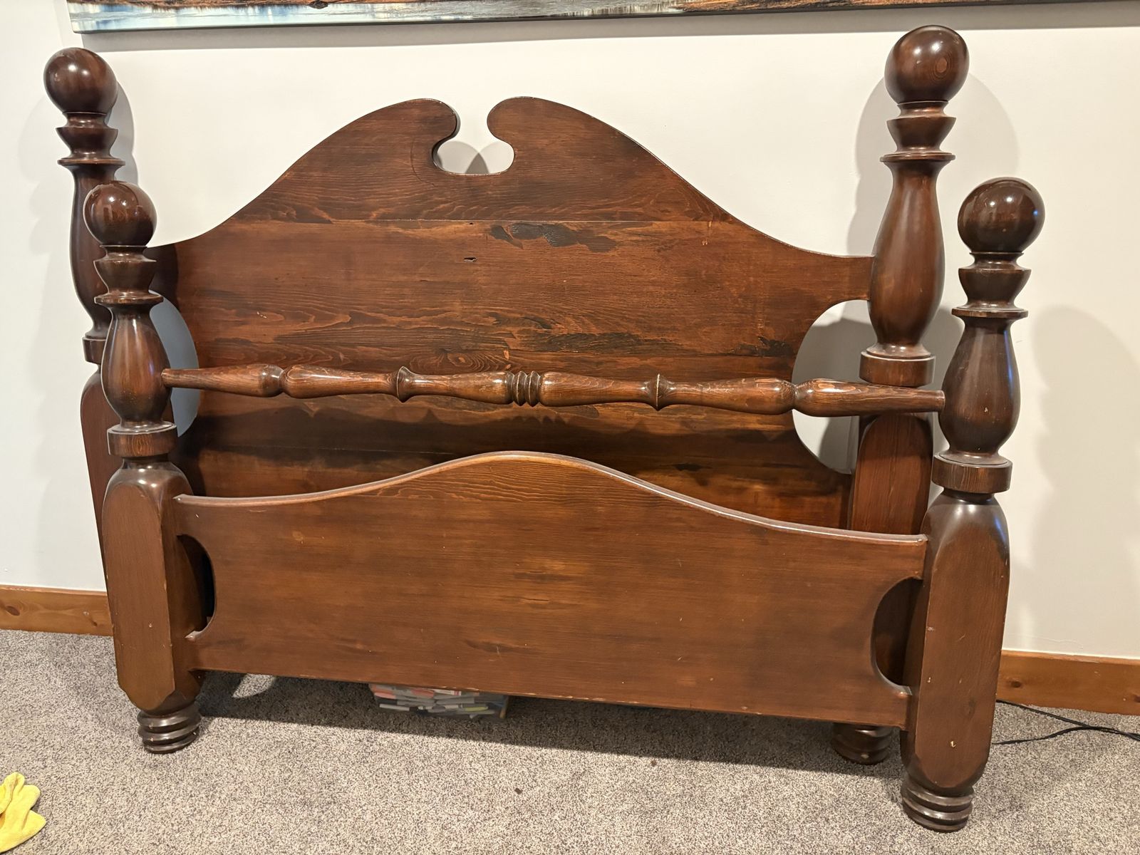 Queen bed