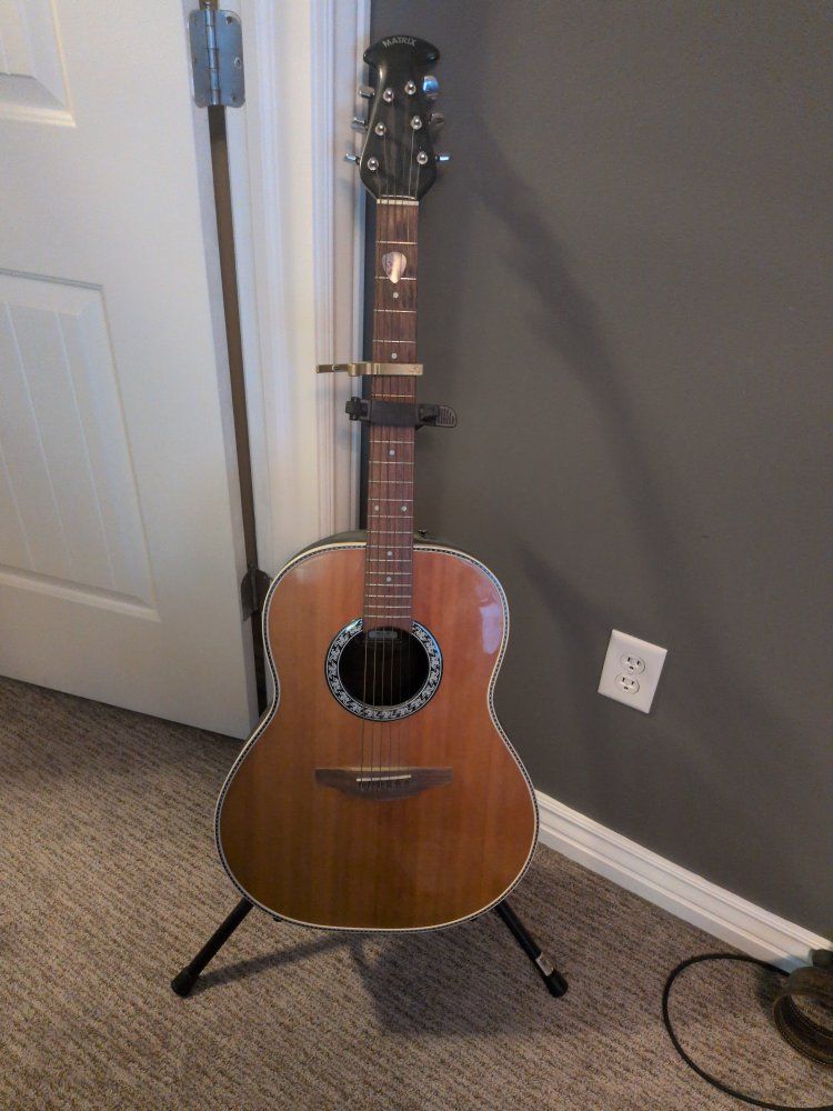 Matrix ovation acoustic 1970's vintage
