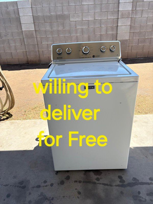Maytag  Washer Machine Energy  Efficient  Super Capacity