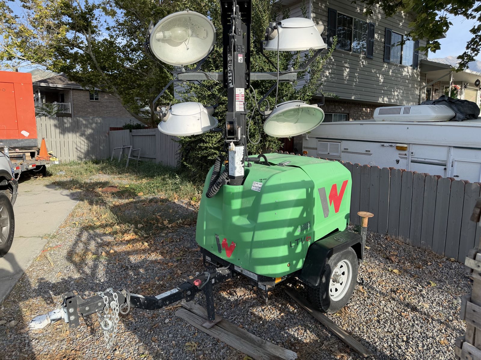 2016 Wacker Neuson Light Tower LTV6
