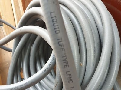 big roll of half inch weatherproof conduit for sal