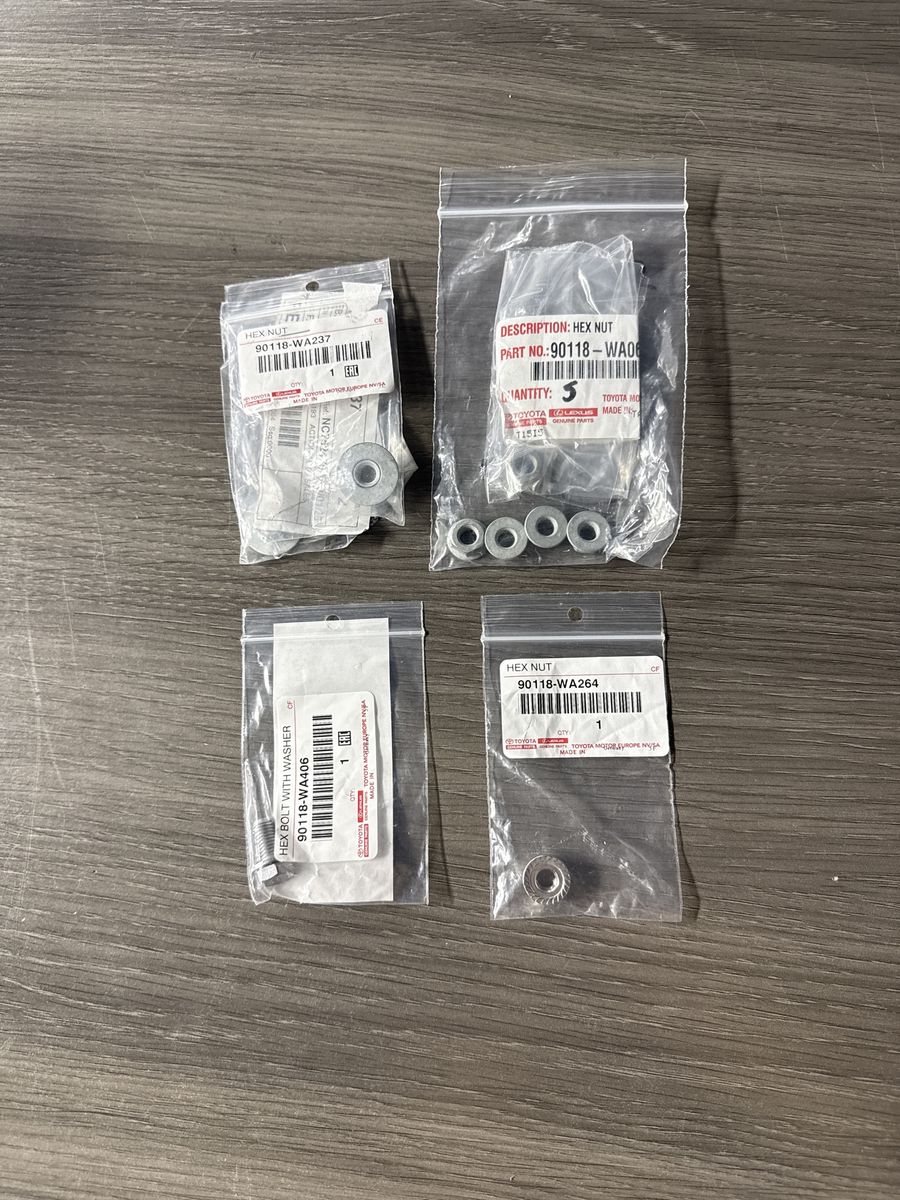OEM Toyota Hex Nuts
