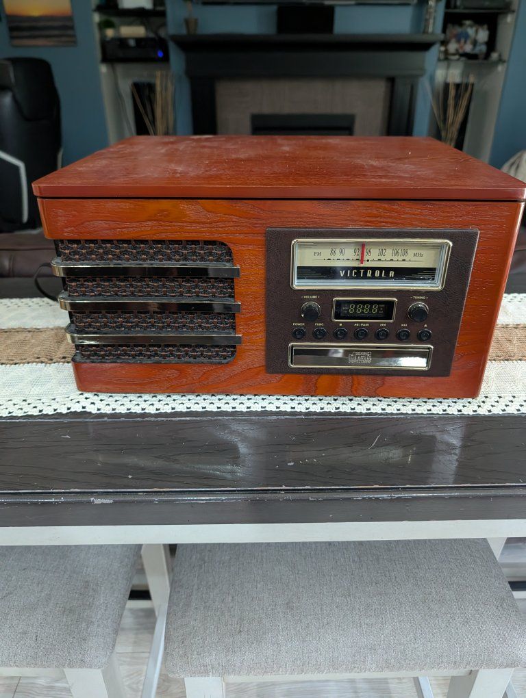 Victrola Aviator 8-in-1 Bluetooth Record Player