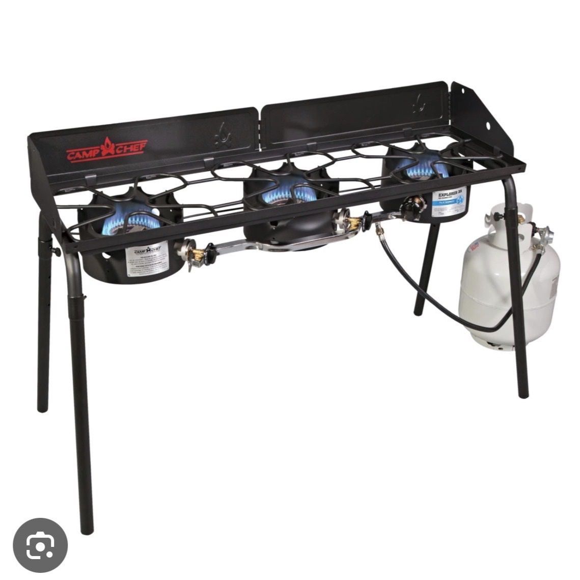 Camp Chef Explorer 3 Burner with Grill Box