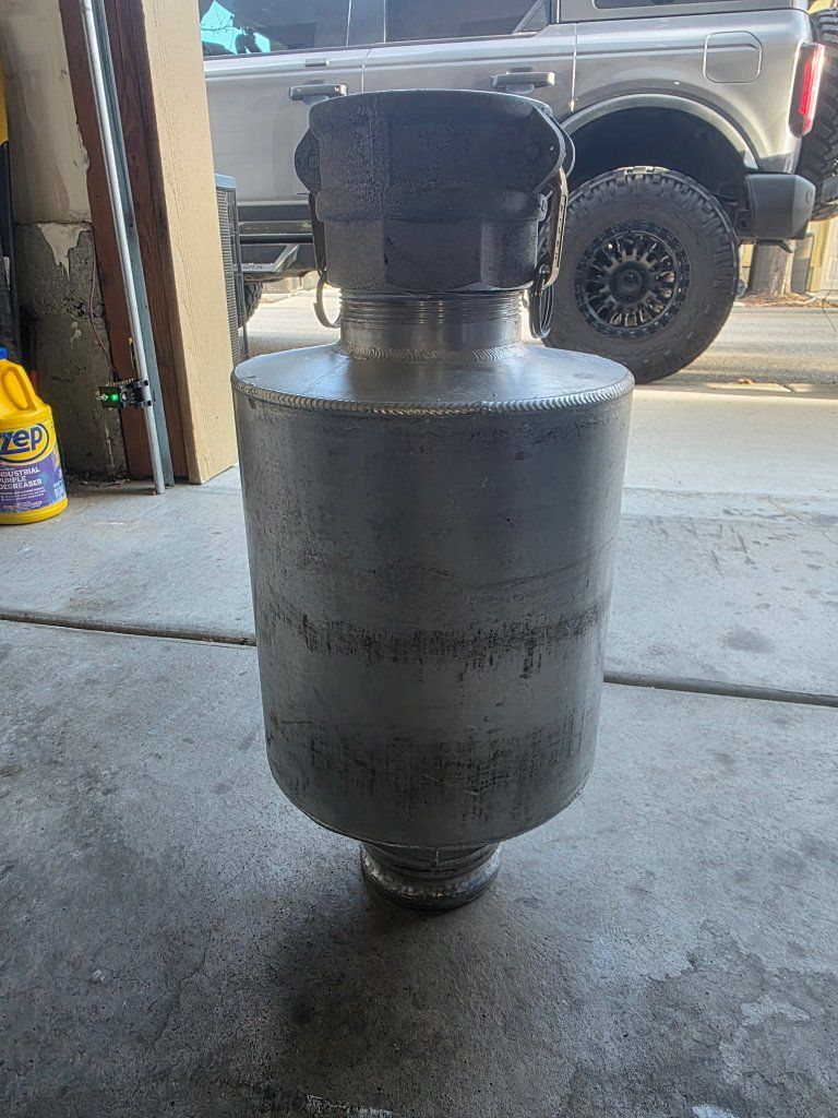 Pneumatic Vac blower silencer