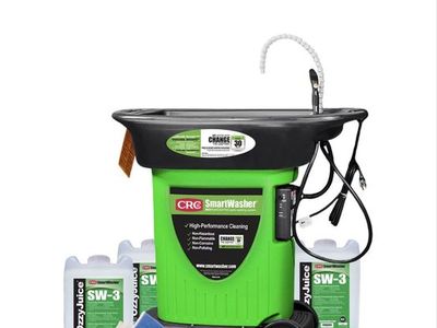 CRC SW-323 SmartWasher Mobile Parts Washer with Ozzy Juice & SW3 Kit