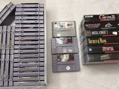 SNES Games - Individually Priced