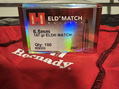 Hornady 6.5 eldm 147