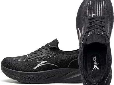 Nonslip Work Shoes Men–All Black Chef Shoes Men Size 7 Wide