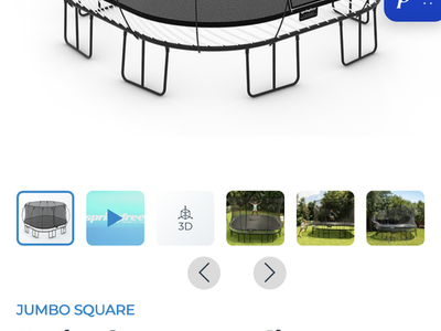 Springfeee Jumbo Square trampoline