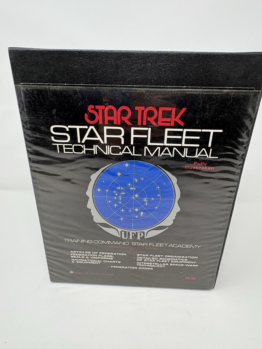 Star Trek Technical Manual 1975 1st Edition