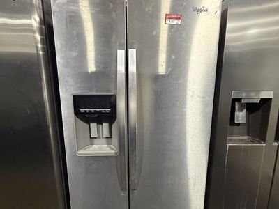 GOOD CONDITION WHIRLPOOL SIDE BY SIDE FRIDGE