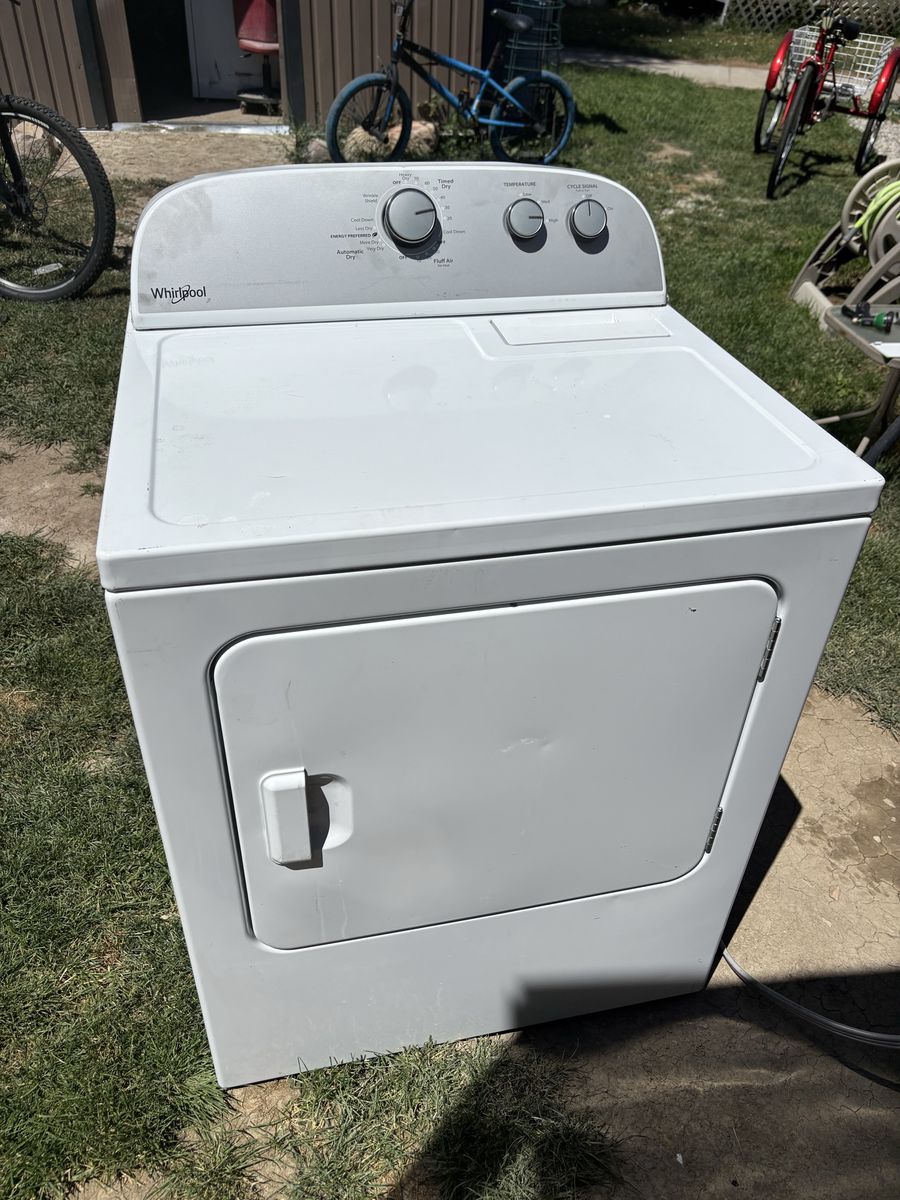 Whirlpool super capacity electric dryer