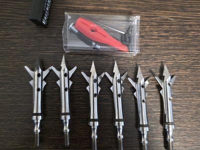 Sevr 2" Titanium 100 grain Broadheads