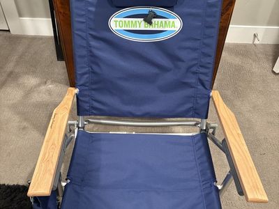 Tommy Bahama Backpack Beach Chair w/ Cooler & Bottle Opener