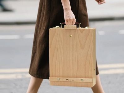 Portable Painting Easel Adjustable Wooden Box