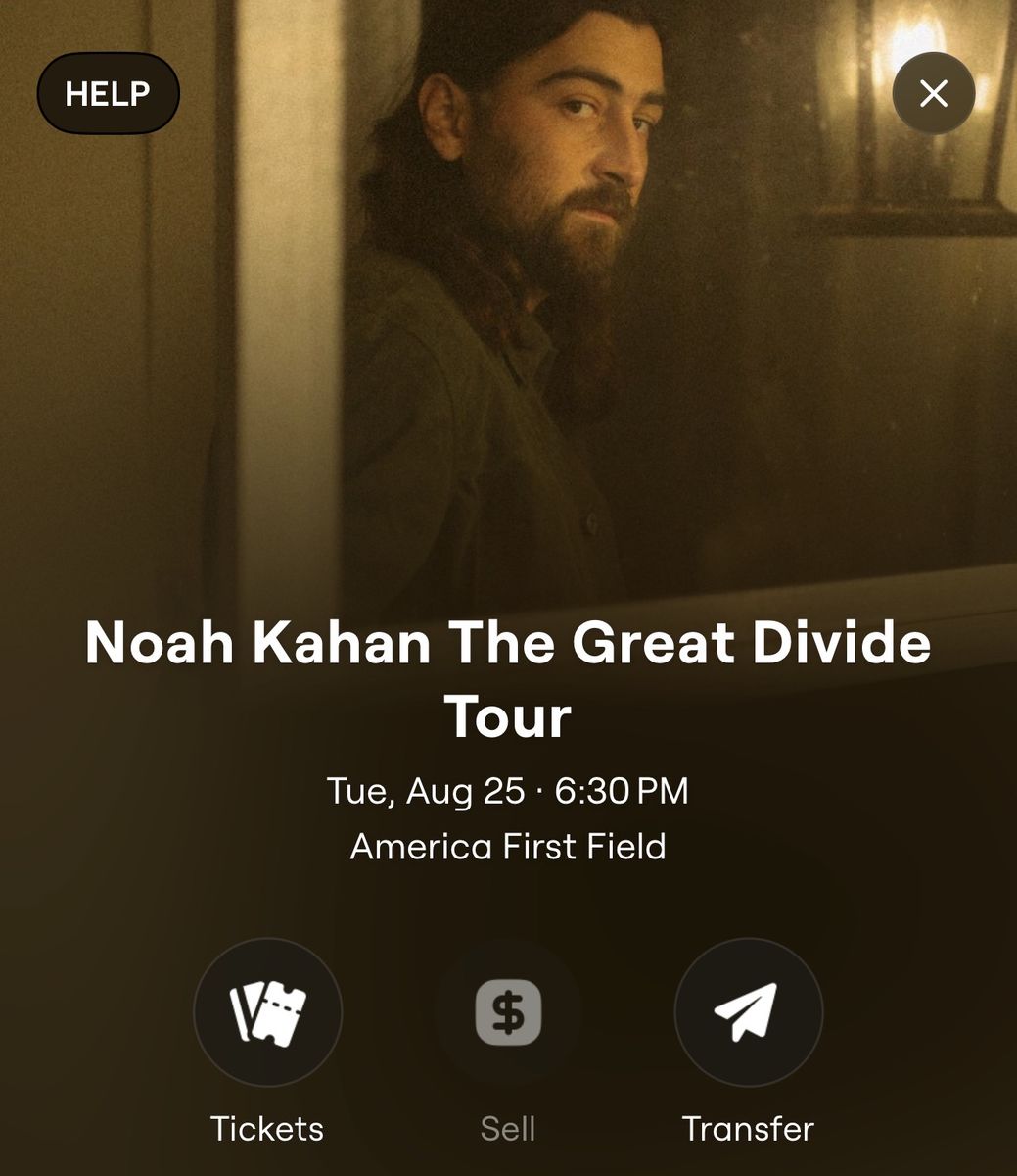 Noah Kahan Tickets 8/25