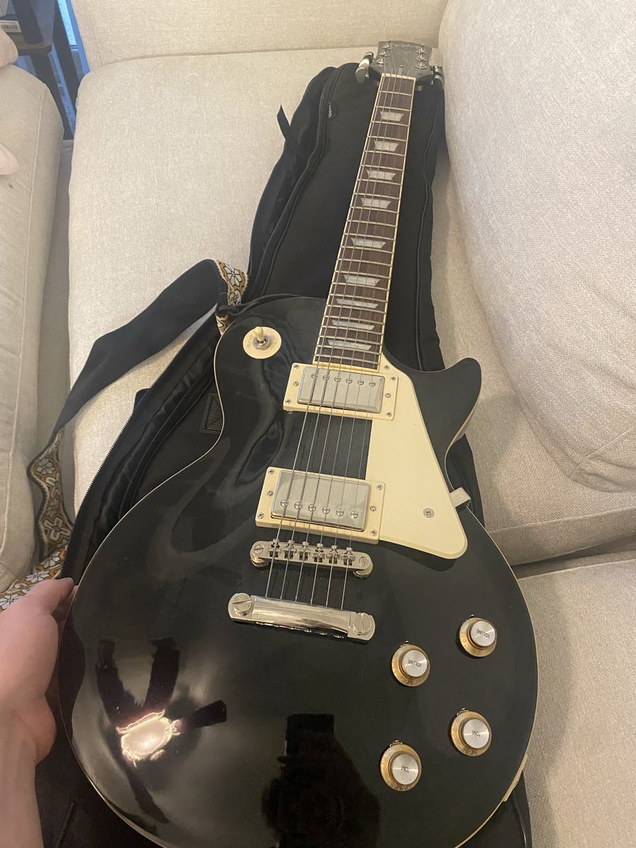 Epiphone les paul standard 60’s ebony guitar