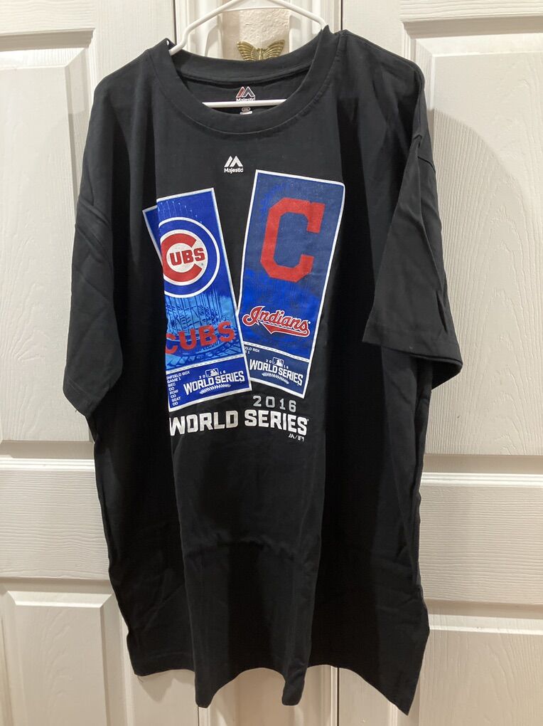 Vintage 2016 Cubs Cleveland World Series T Shirt