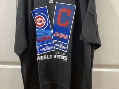 Vintage 2016 Cubs Cleveland World Series T Shirt