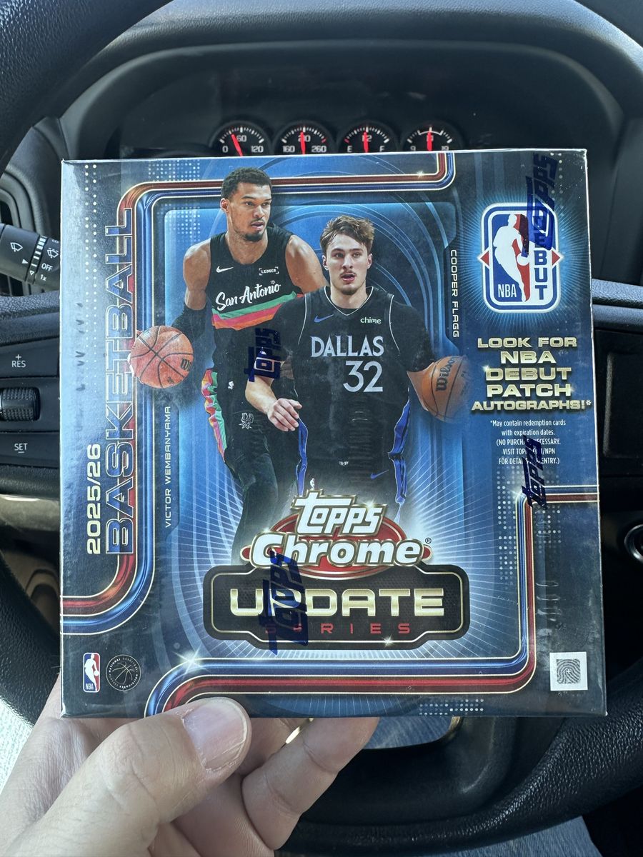 NBA Topps Chrome Update Mega Box