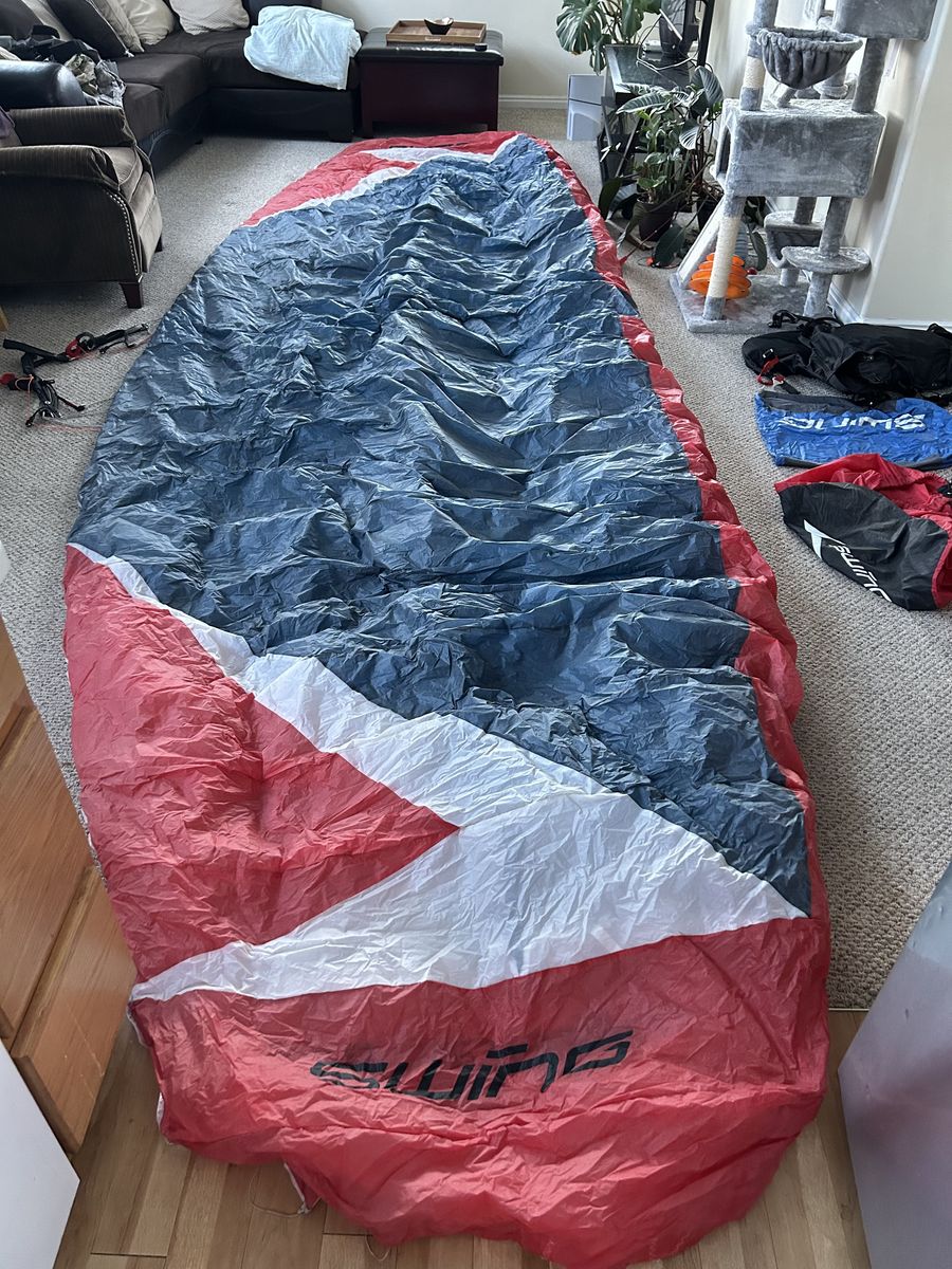 Make offer: 2023 Swing Mirage 2 RS 13m Speedwing + Swing Brave 3 Reversible Harness