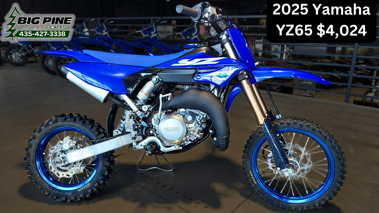 2025 Yamaha YZ65 – Confidence Starts Here